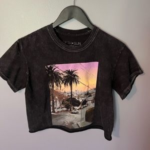 Black crop top!